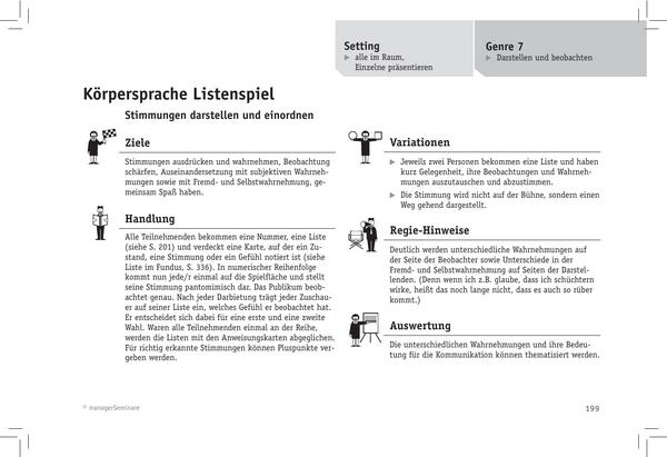 körpersprache spiele