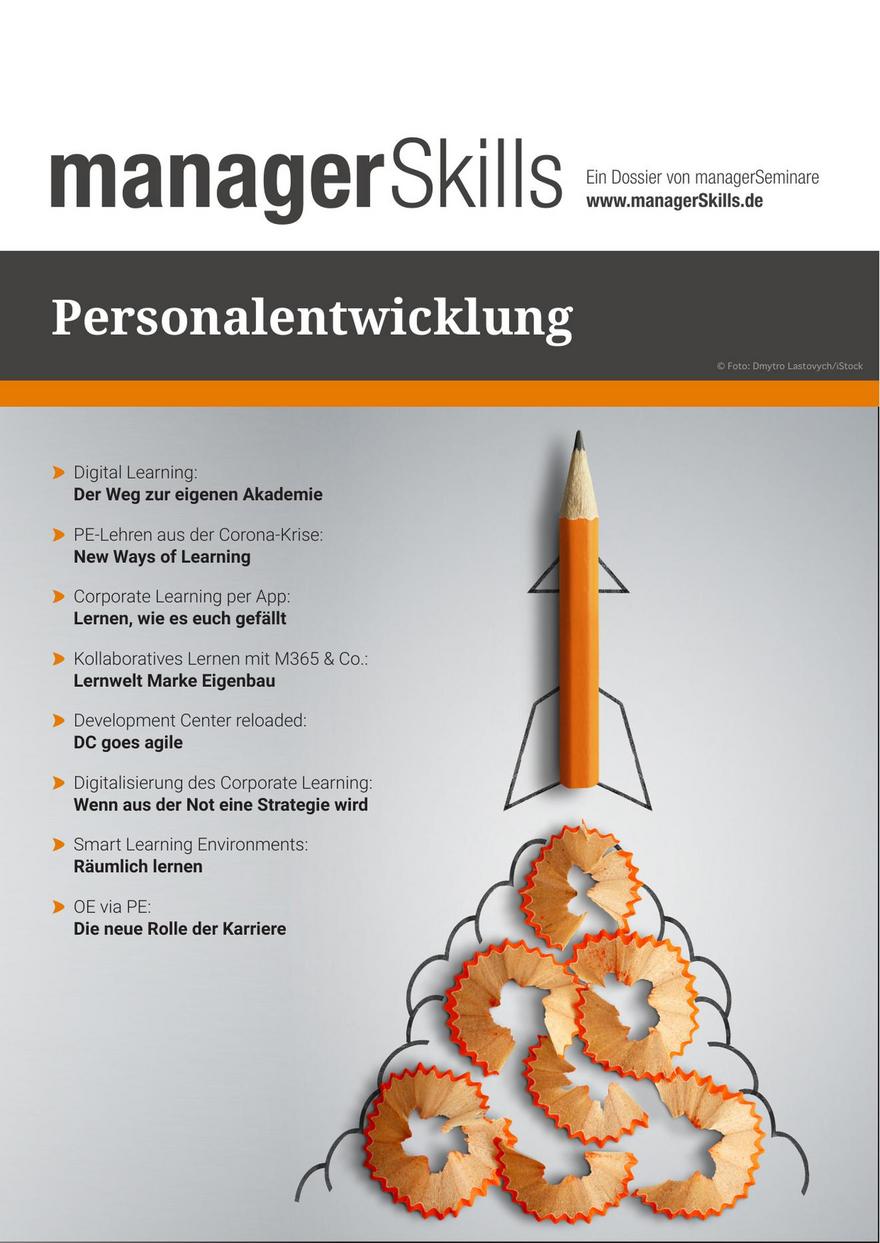 Dossier Personalentwicklung Von ManagerSeminare