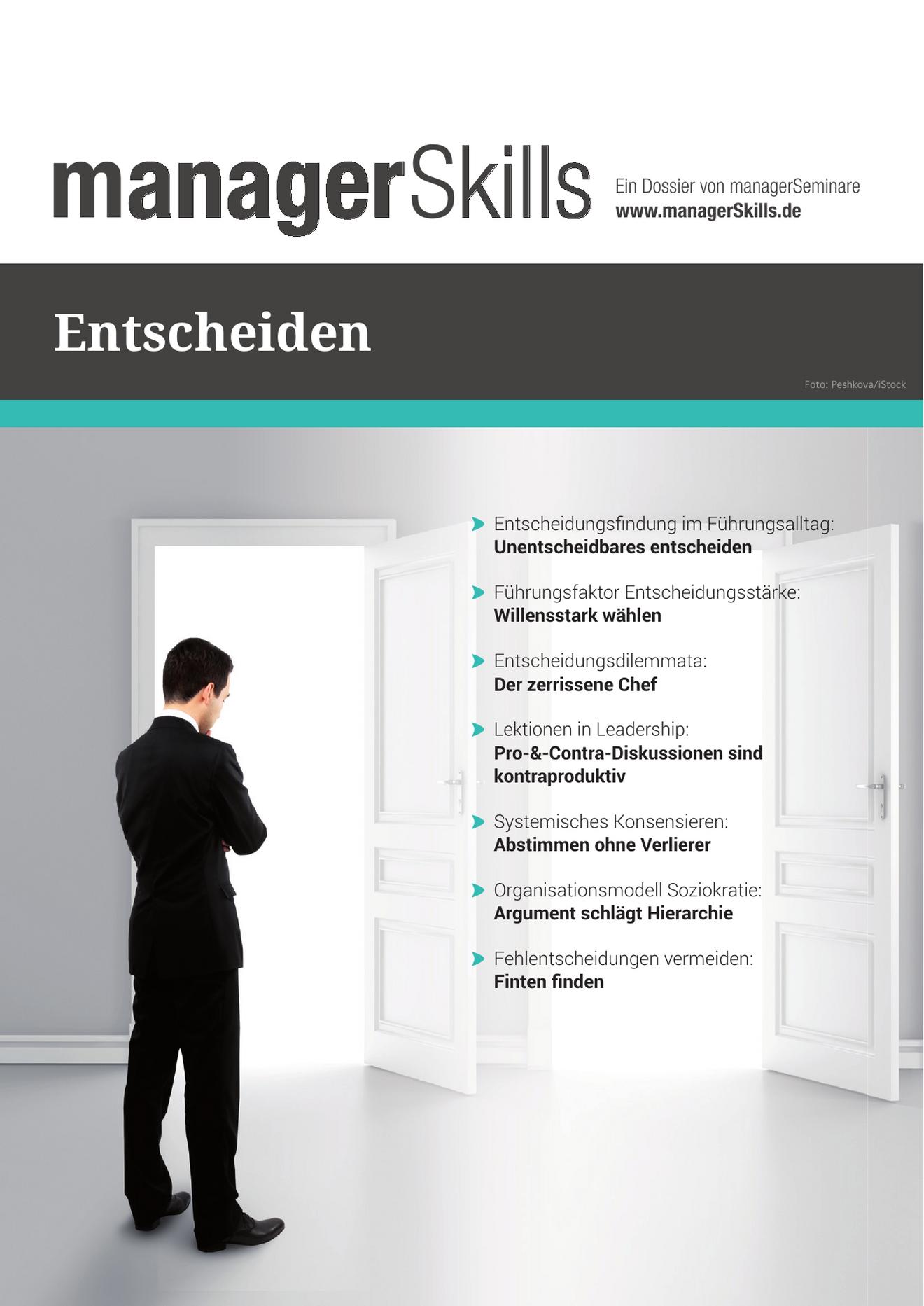 Dossier Entscheiden Von ManagerSeminare