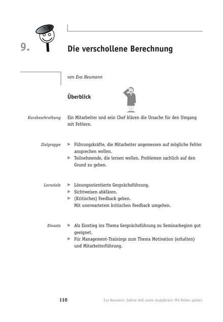 Gesprachsleitfaden Und Rollenspiel Fur Schwierige Gesprache